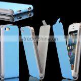 2012 hot sell new arrival ultrathin leather cover for iphone5