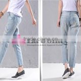 2016 Summer New Style Hole With Jeans Pencil Pant 235J