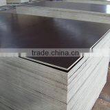 Linyi Best Price Brown Film Faced Plywood One Time Poplar Core Manufacturer