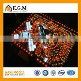 Exclusive Residential District Architectural Model Making With Gymnasia