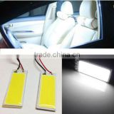 2x White 36COB LED Panel For Car Vehicle Interior Map/Dome/Door/Trunk Light OYXL