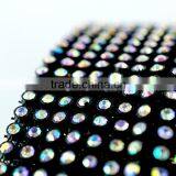 Crystal Ace 5 Years Elastic Rhinestone Trimming Mesh, Stetch Crystal Rhinestone Mesh Sheet Banding for Wedding Party thumbnail-4
