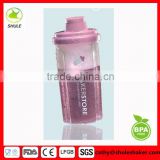 2015 hot selling 700ml Plastic Shaker Bottle sports bottle single wall plastic bottle custom logo cheap goods from China