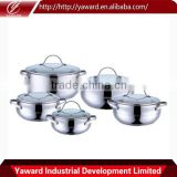 China Manufacturing Stainless Steel Cookware Set