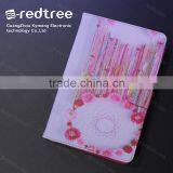 PU Leather Cartoon Printing Tablet Case Laptop Flip Cover for Ipad Case