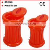 PVC Inflatable beer buckets with cover for sale Phthalate free and EN71