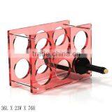 GH-RZ256 High Quality Rectangle Acrylic Wine Display Rack, Colorful Acrylic Display Rack thumbnail-1