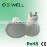 4W/5W Gu10 50*73mm 30000hours 2 Years Warranty CE RoHS Plastic LED Spot Lighting Lamps