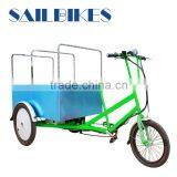 Lithium Battery Bicycle With Behind Loading Cargos thumbnail-4