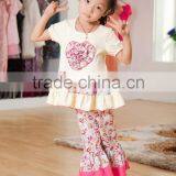 Kaiya Kids Clothes Set Wholesale the Clothes With Love Set Kids Clothes ,boutique Girls Clothing thumbnail-6