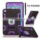 Tough Defender Hard Plastic and TPU Cover for Apple IPad Mini 4 Case Quality Choice thumbnail-1