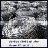 Anping Factory Hot Dipped Galvanized Barbed Wire /Galvanized Steel Coiled Barbed Wire