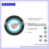 Indoor OS2 Loose Tube Corrugated Steel Tape Armore CST Optic Cable thumbnail-2