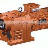 Cast Iron Inline Spur Helical Gear Drive Gearmotor R Series for Rolling Mill