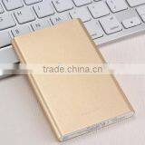 Promotional Gift Free Laser Engraving Logo mi Ultra Slim Portable Powerbank With Optional Capacity 5000mAh and 8000mAh Quality Choice thumbnail-4