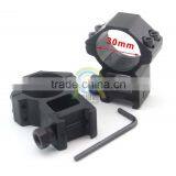 2pcs Scope Flashlight Rings 30mm Medium Moderate Profile Picatinny W/ Rail Mount thumbnail-3