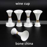 Japanese 10pcs Fine Bone China Wine Set With Gold-rim thumbnail-2