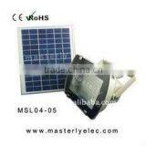 5W Led Flood Light--light-depend Control,solar Charge,large Light Area