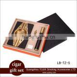 Guangzhou Wenge Custom Wooden Cigar Ashtray Gift Set thumbnail-4