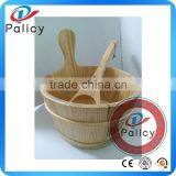 Wooden Sauna Bucket and Scoop With Inner thumbnail-2