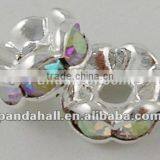 Grade "A" Rhinestone, Handmade Glass Bead Jewelry(RSB030NF-02) thumbnail-1