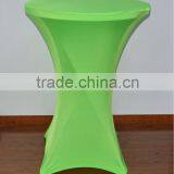Green Spandex Bar Cocktail Table Cover/cloth for Sales thumbnail-1