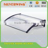 Affordable Easy Assembly Outdoor DIY Polycarbonate Canopy Designs With Mid-fixing Bar Can Save Space