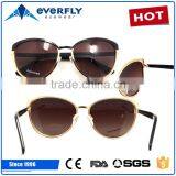2016 New Cat Eye Custom High Quality Metal Sunglasses