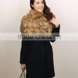 2016 Popular sheap knitted fox fur scarf