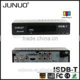 JUNUO Manufacture OEM Quality Full HD Strong Signal Tuner Mstar Isdb-t Digital tv Decoder Set Top Box Sri Lanka thumbnail-3