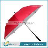 windproof fiberglass ribs extra big golf umbrella souvenir with uv protection