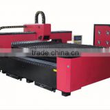 1000W CNC GT3015 Fiber laser machine cutting stainless steel,mild steel,aluminum