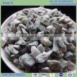 high polished low price colorful river stone
