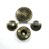 Metal Brass press snap button