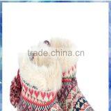 With Pom-pom Decorations Indoor/outdoor Slipper Boot,women Winter Fur Boots,2014 Fashion Ladies Winter Boot thumbnail-2