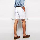 Slim Fit Linen Mix Denim Shorts Men JXH195 thumbnail-3