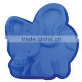 Elephant Shape Silicone Cake Molds thumbnail-1