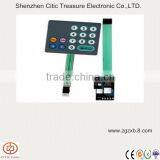 Back Adhesive Membrane Switch Cutout Window Keypad thumbnail-1