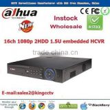 DH-HCVR5216L-V2 Tribrid HDCVI&Analog&IP 1080p realtime embedded dahua 2HDD 16CH 1.5U HDCVI DVR