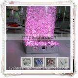Wedding Decoration Square 4 Inch Led Vase Base Light RGB Led Base Light for Party
