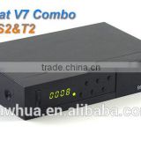Set top box Freesat V7 combo DVB T2 DVB S2 Satellite receiver ASI output