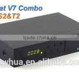 Set Top Box Freesat V7 Combo DVB T2 DVB S2 Satellite Receiver ASI Output