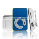 Hot Sale Mini Clip MP3 Music Players Support TF Card With Earphone & Mini USB