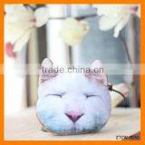 Popular Cathead Cat-people Fabrics Unisex Coin Wallet Wholesale ZTCW-0030 thumbnail-1