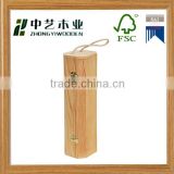 Top grade gift decoration factory supply customized wooden wine packing box