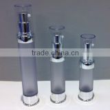 AS airless bottle plastic cosmetic bottle empty airless bottle for cream