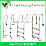 2015 Factory best price high grade Swimming pool stainless steel pool ladder