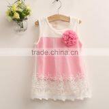 NEW Arrival Girls Cotton Tops Flower Vest T-shirts thumbnail-2