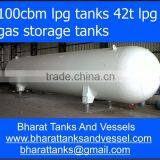 100cbm Lpg Tanks 42t Lpg Gas Storage Tanks thumbnail-1