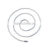 2016 Fashion stainless steel jewelry bead chain 24'' 1.5mm